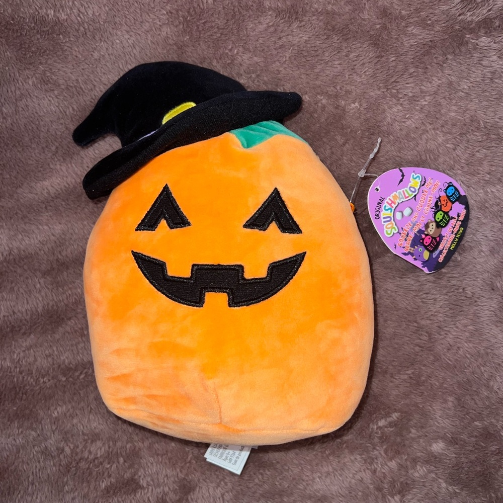 Squishmallows Halloween Pumpkin Plush
